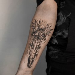 L'Art sur les Bras Masculins