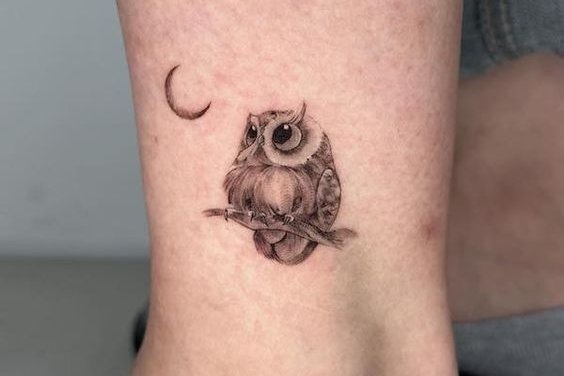 Тату на щиколотке (24)