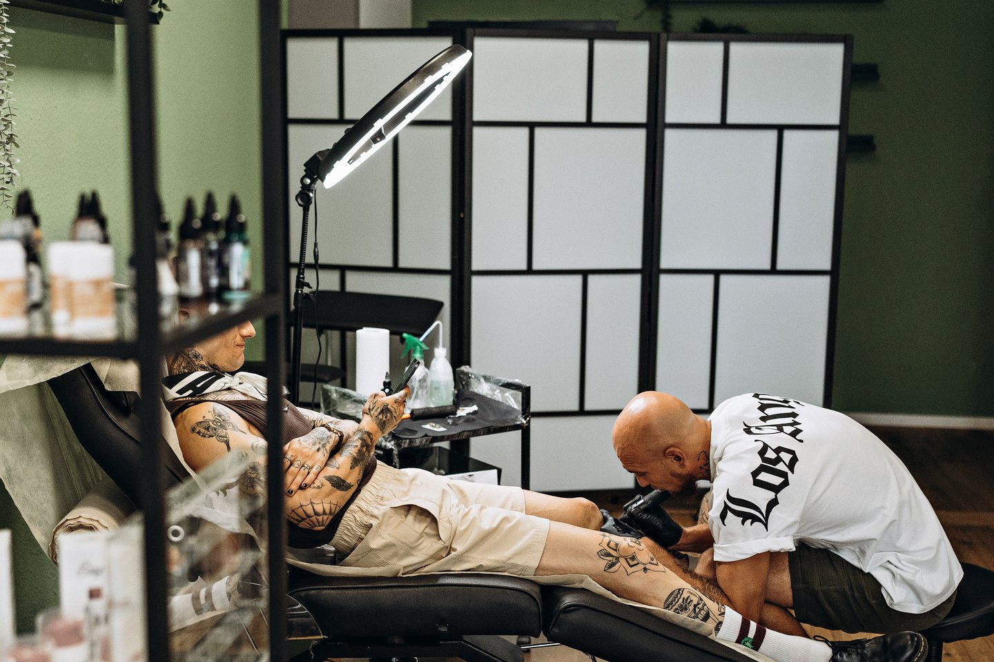 Tatoueur professionnel
