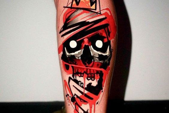 мужские тату на голени (13)